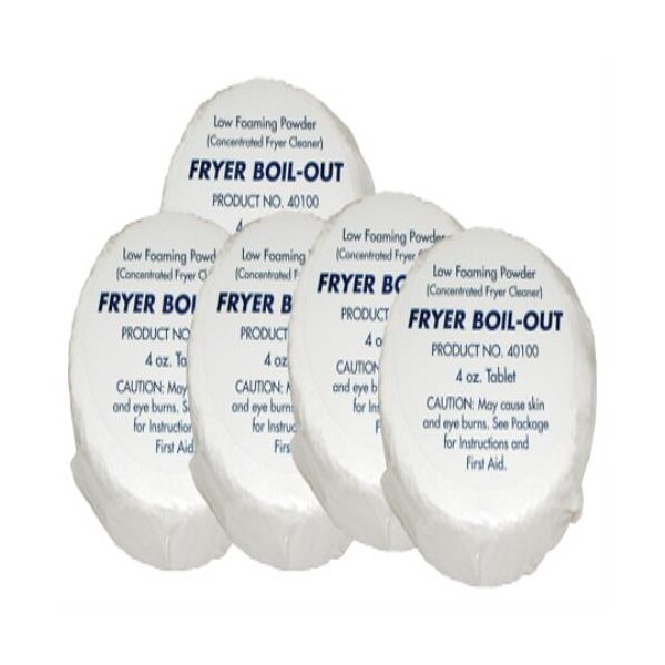 Fryer Puck Fryer Boil Out Pucks 5/Pk 40100 Zoro